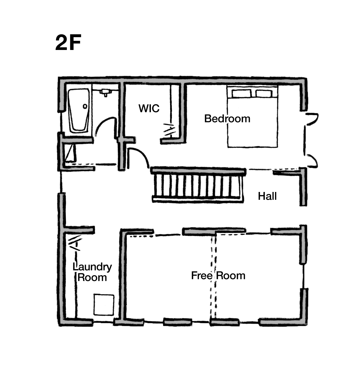 2階間取り図